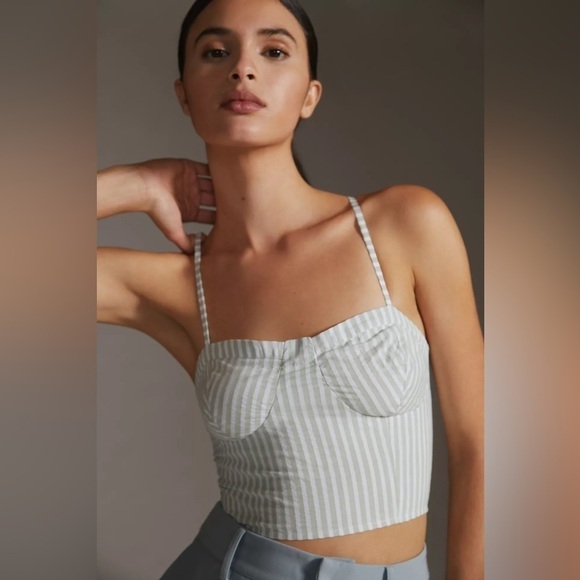 Anthropologie Bustier Top Size XL - Picture 2 of 7